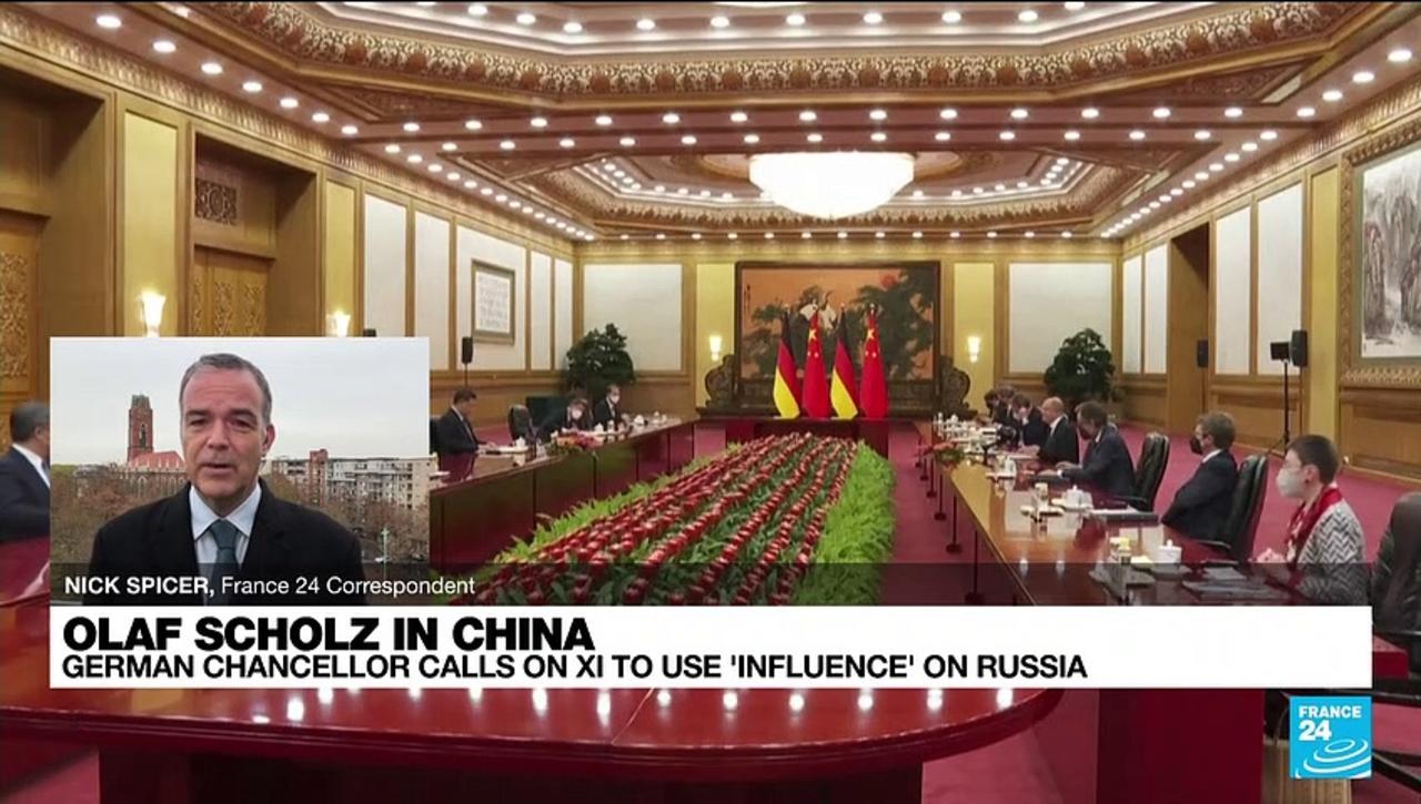 Olaf Scholz and Xi Jinping warn Russia against use of nuclear weapon