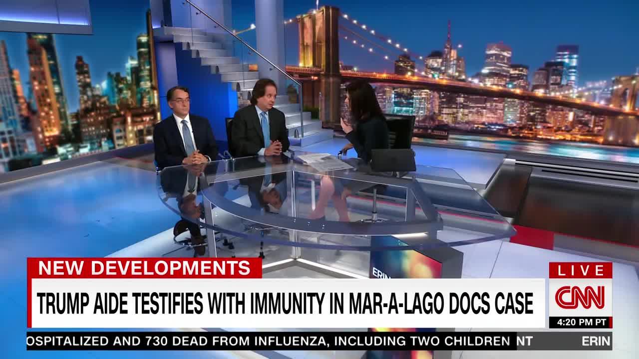 Trump aide testifies with immunity in Mar-a-Lago documents case