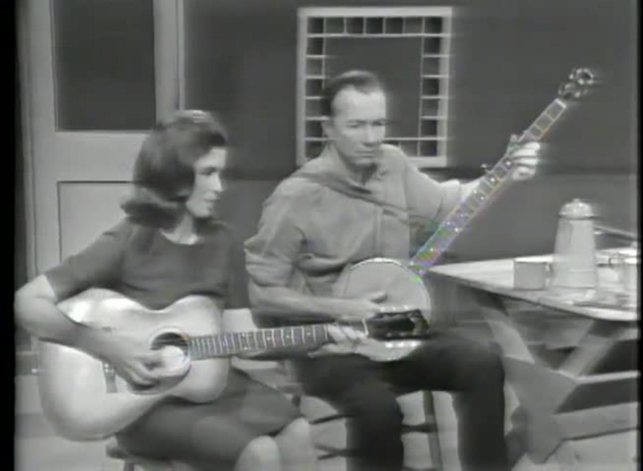 Pete Seeger's Rainbow Quest - Johnny Cash & Roscoe Holcombe TV Program