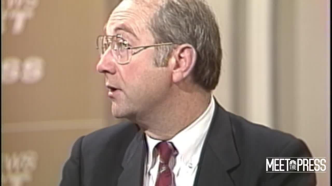 Marvin Kalb, Moderator Of 'Meet The Press' (1985-1987)
