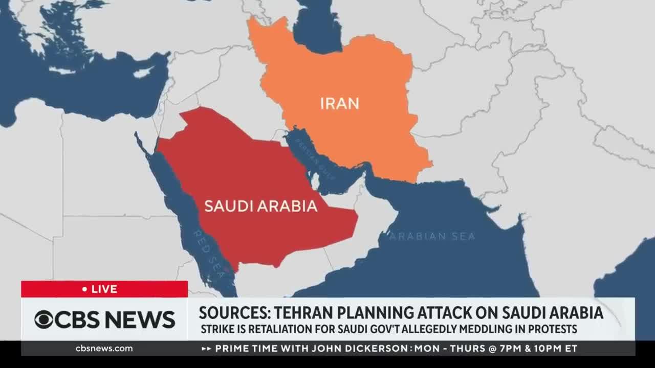 Sources: Saudi government says Iran is planning an attack on Saudi Arabia