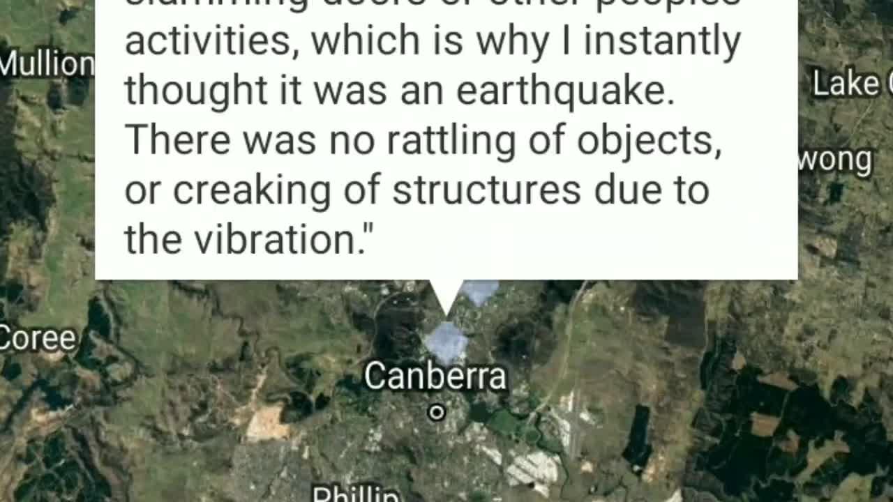 Magnitude four earthquake hits Canberra, NSW, AUSTRALIA | AUSTRALIA EARTHQUAKE TODAY