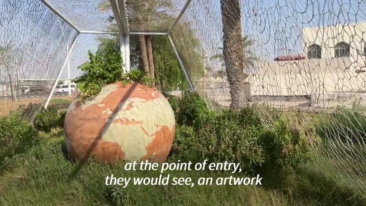 Qatar turns into an art gallery ahead of World Cup
