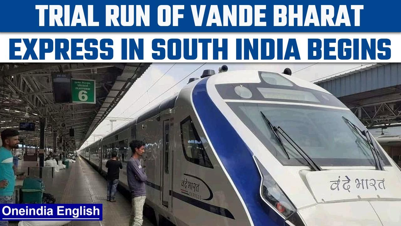 Vande Bharat Express running between Chennai – Mysuru undergoes trial run | Oneindia News *News