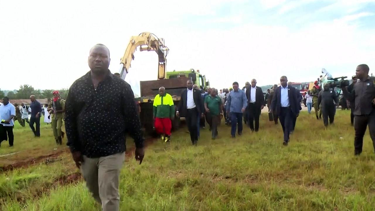 Tanzania’s Prime Minister visits site of deadly plane crash