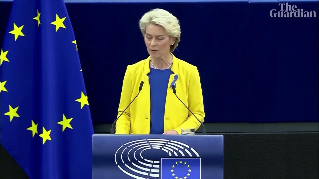 Von der Leyen says EU solidarity with Ukraine 'unshakeable'