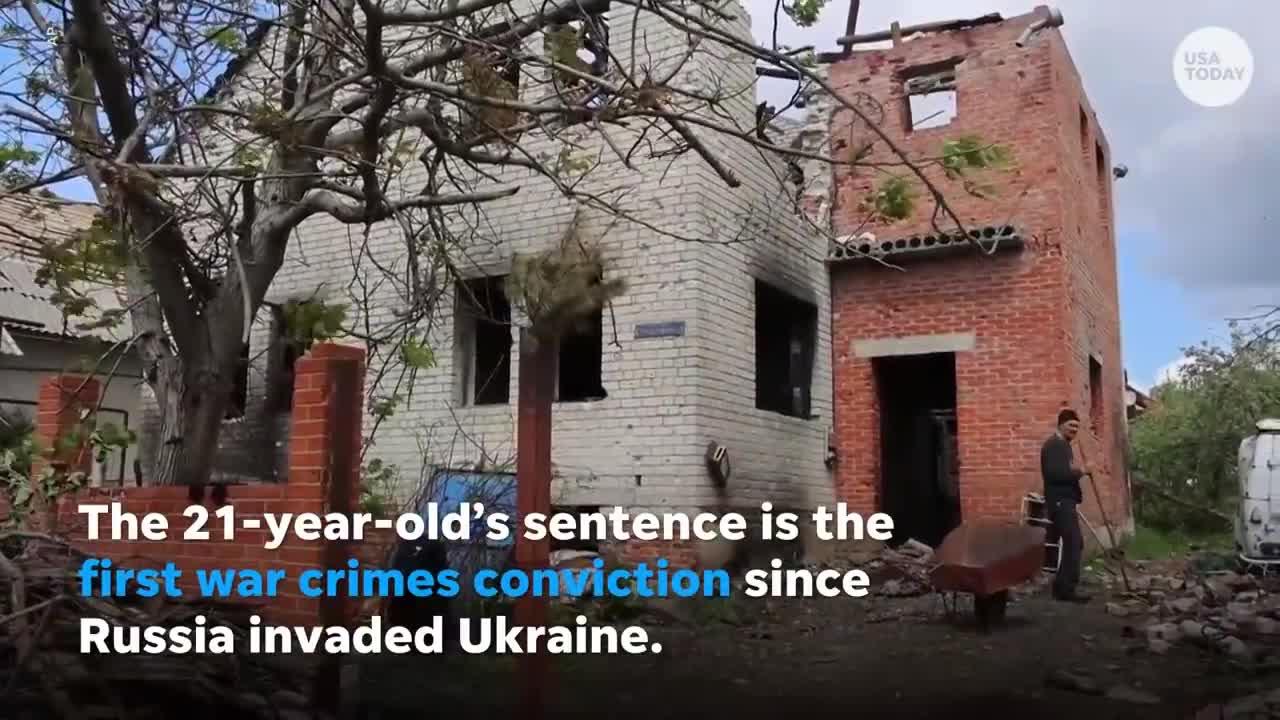 Russian soldier sentenced to life in prison for Ukraine war crime