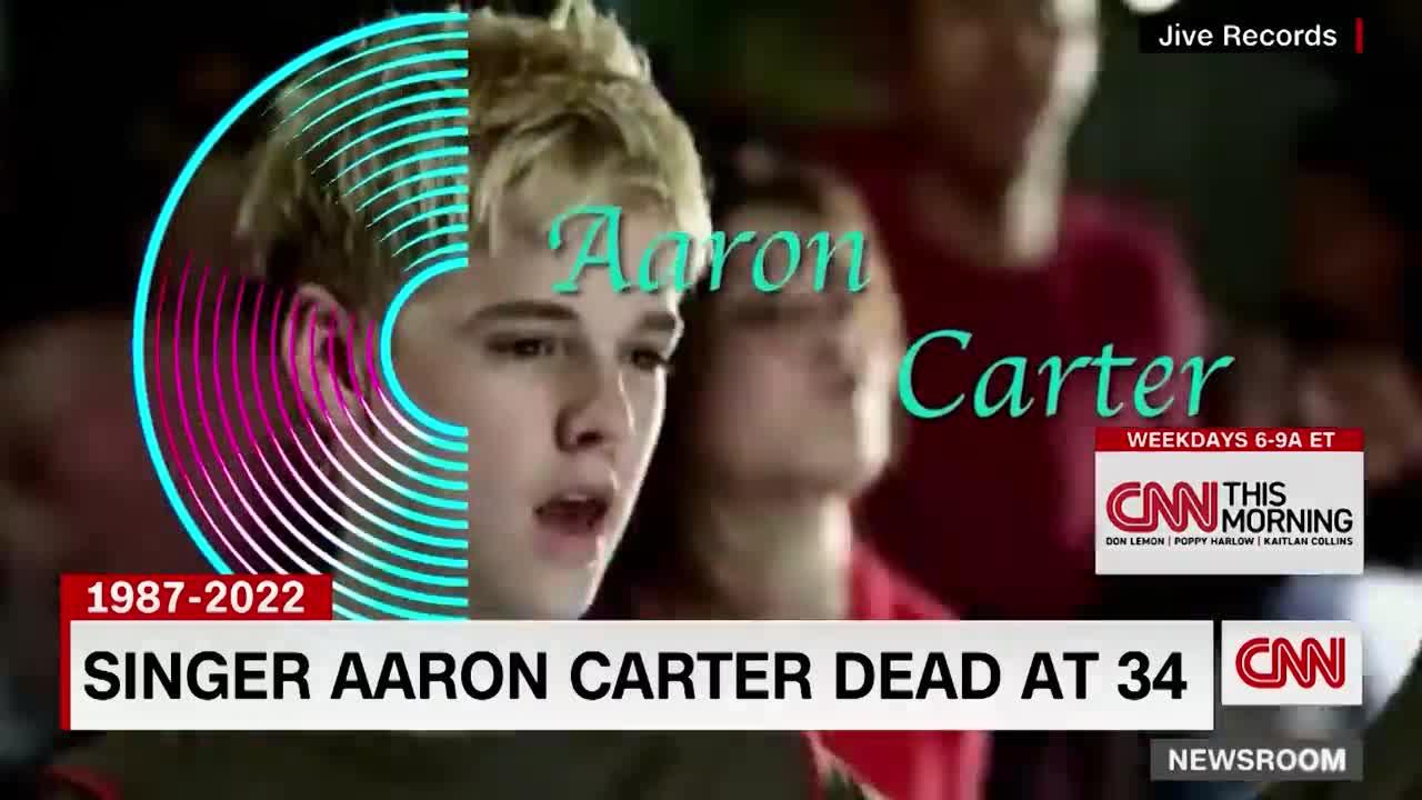 Nick Carter reacts to the death of his brother Aaron Carter