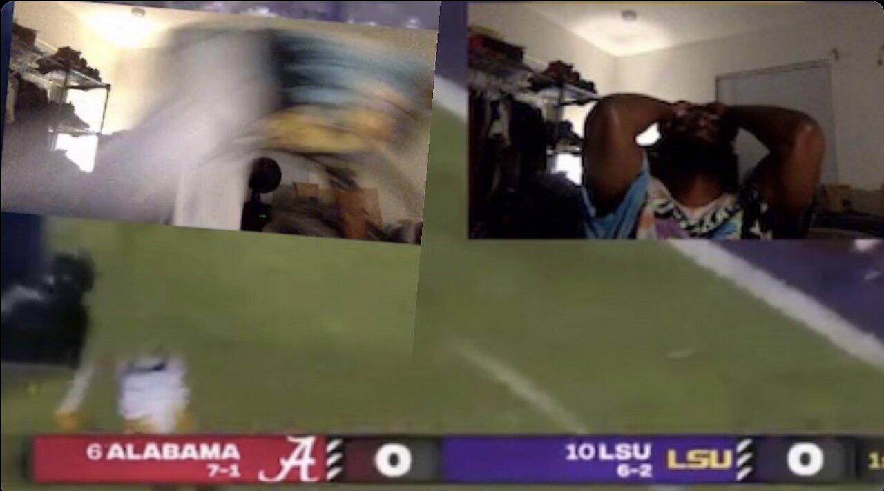 GAME OF THE YEAR Alabama crimson tide vs Lsu tigers 2022 full game highlights reaction