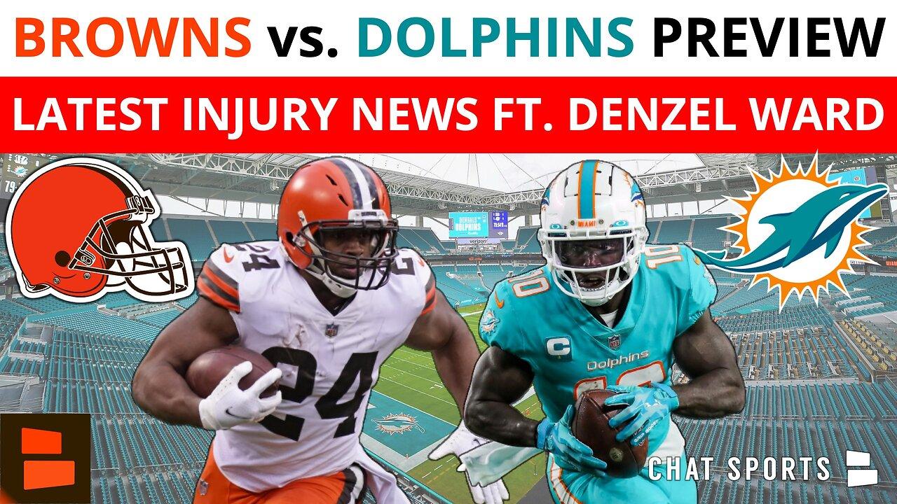 Browns vs. Dolphins NFL Week 10 Preview