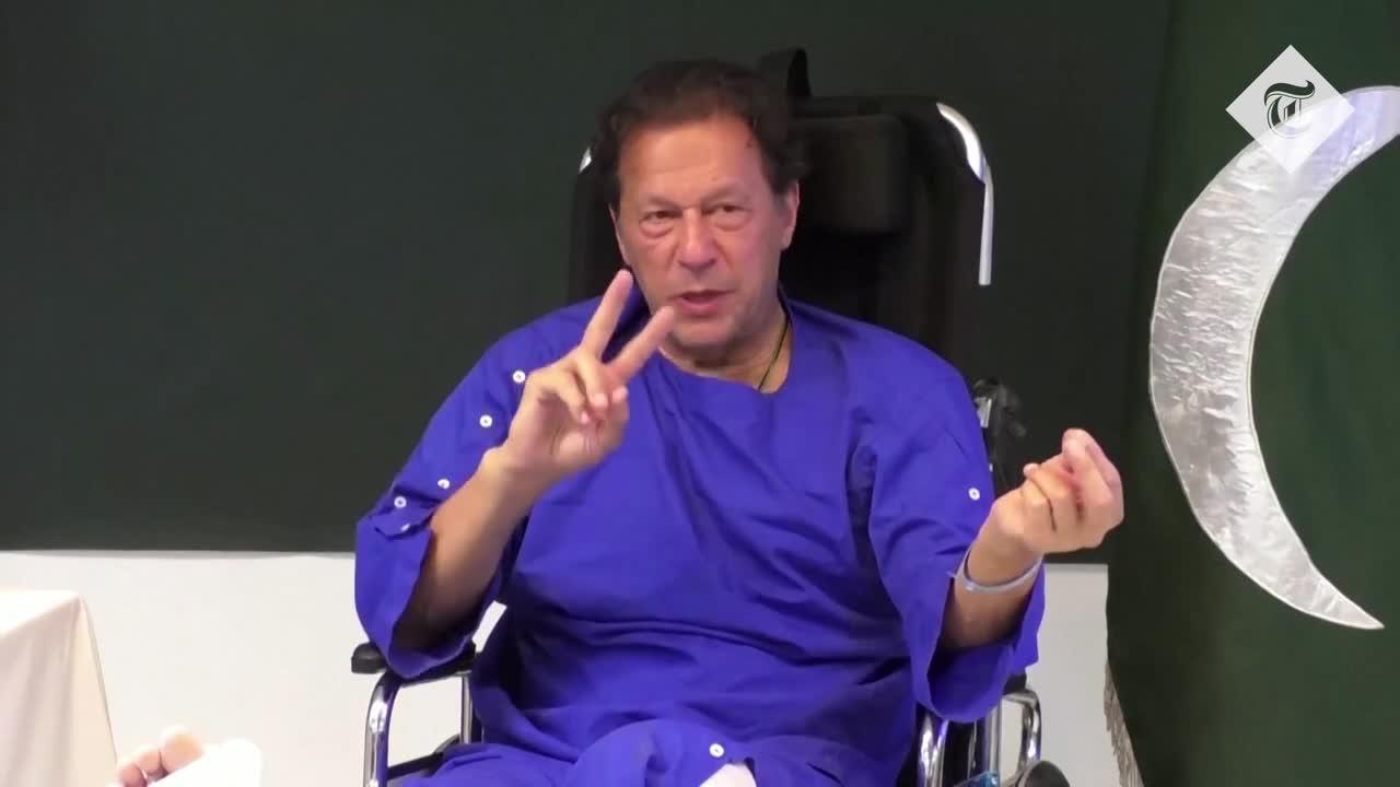 Imran Khan describes the moment he was shot at in an assassination attempt