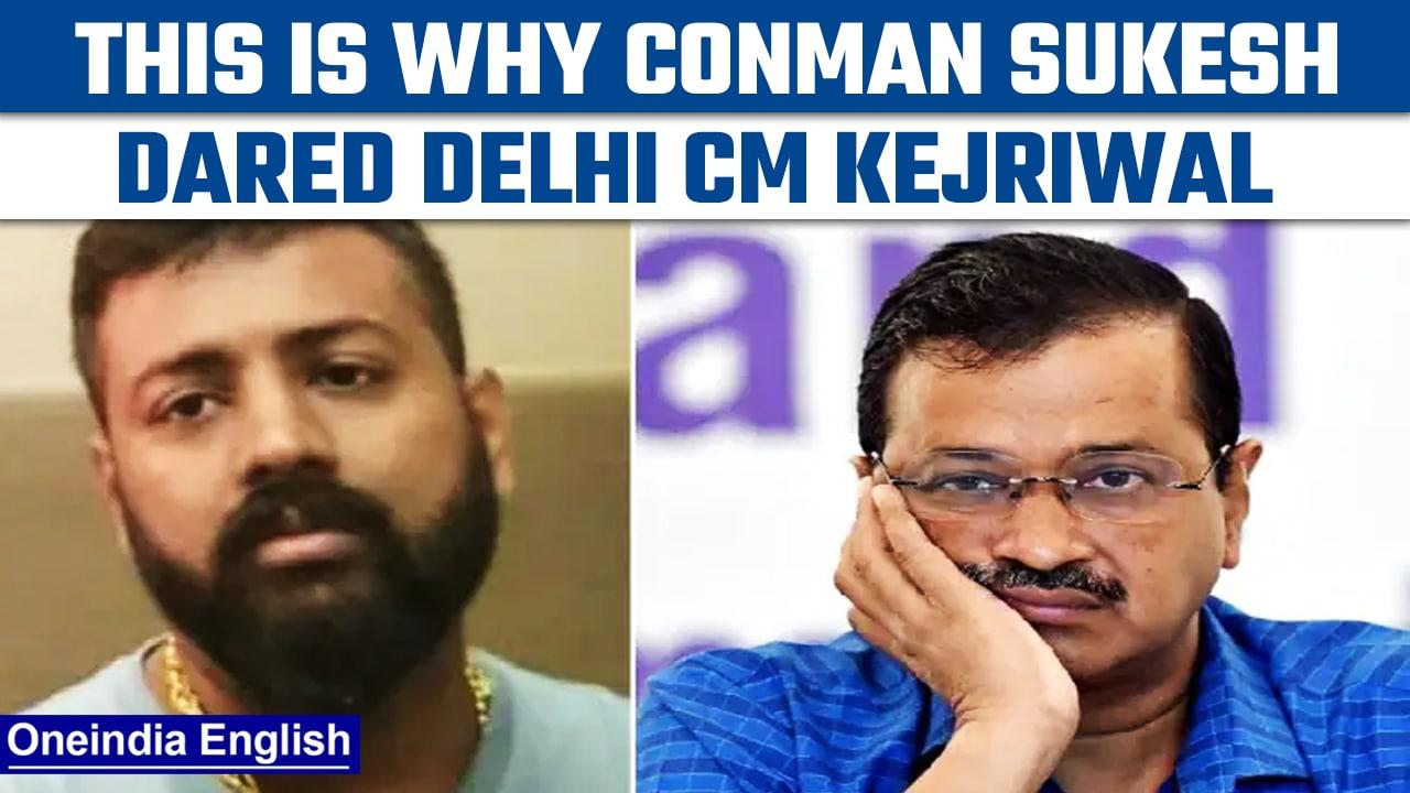 Conman Sukesh dares Delhi CM Kejriwal to resign if allegations prove true | Oneindia News *News