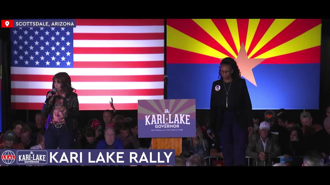🇺🇸 Karizona · MAGA Candidate Kari Lake Concert & Rally in Scottsdale, Arizona (Nov 07, 2022)