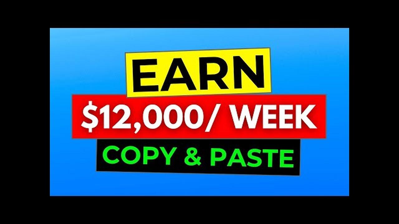 🤑 (_NEW Website_) COPY & PASTE To Earn $12000_ Week for FREE _ Make Money Online