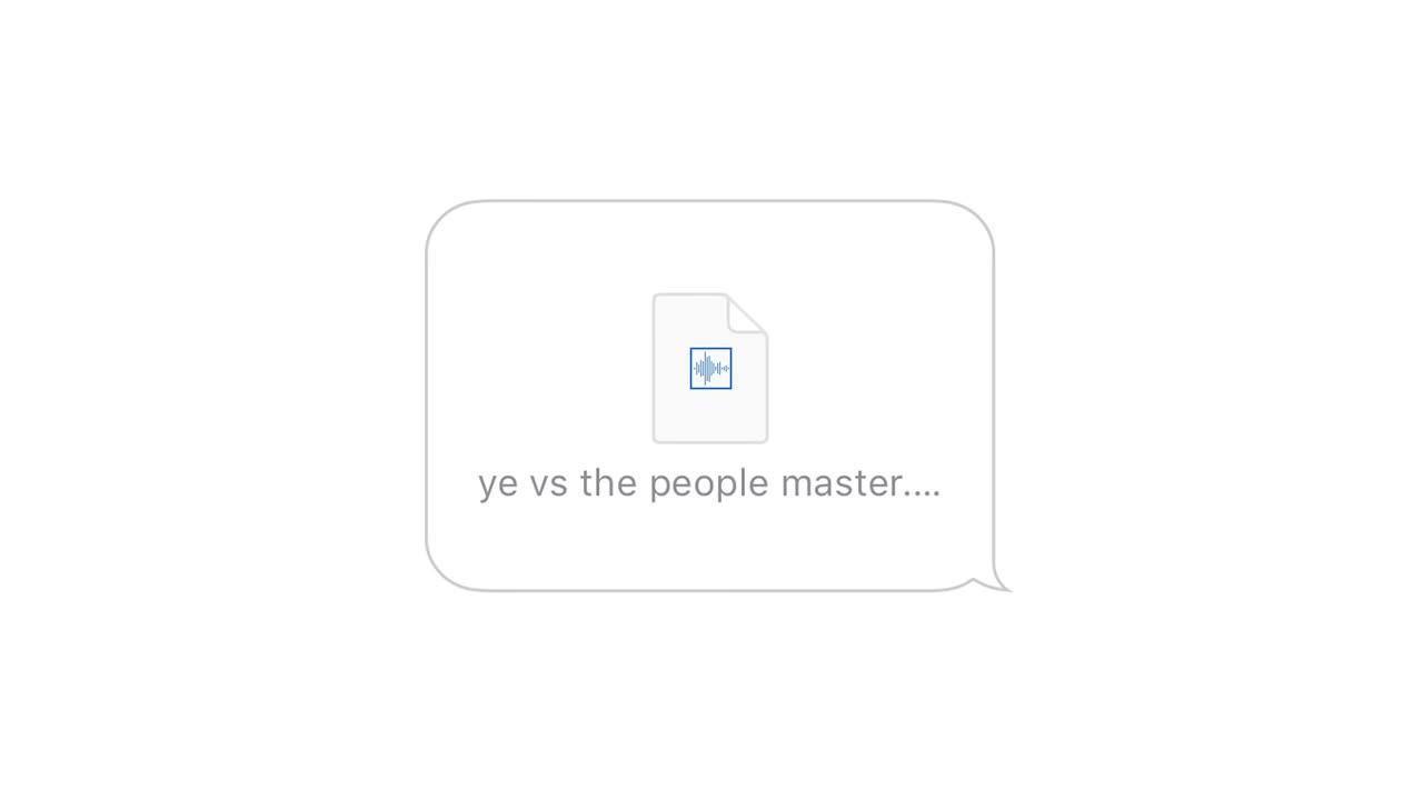 Kanye West - Ye vs. the People (starring TI as the People) (Audio)