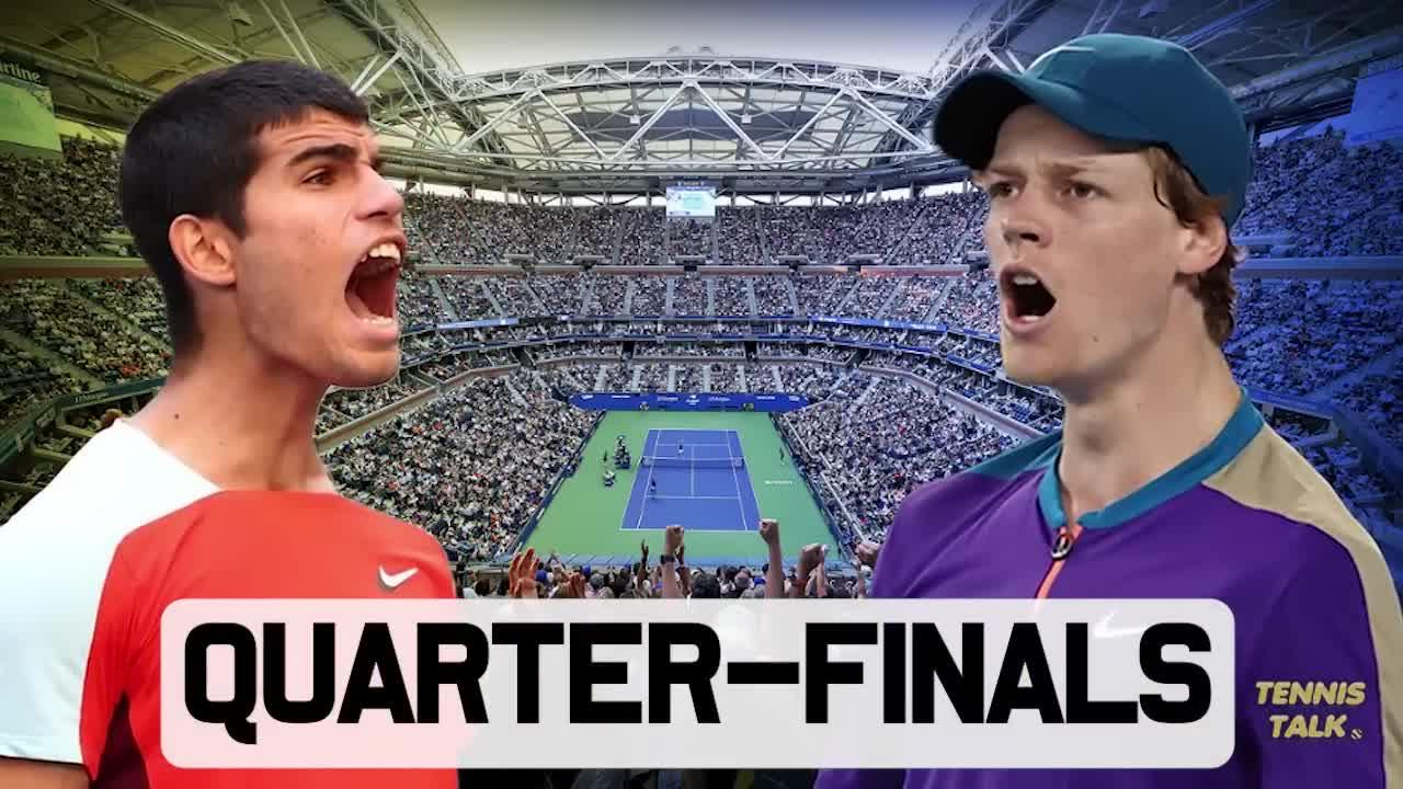 Carlos Alcaraz vs Jannik Sinner | US Open 2022 Quarter Final Preview | Tennis Talk News
