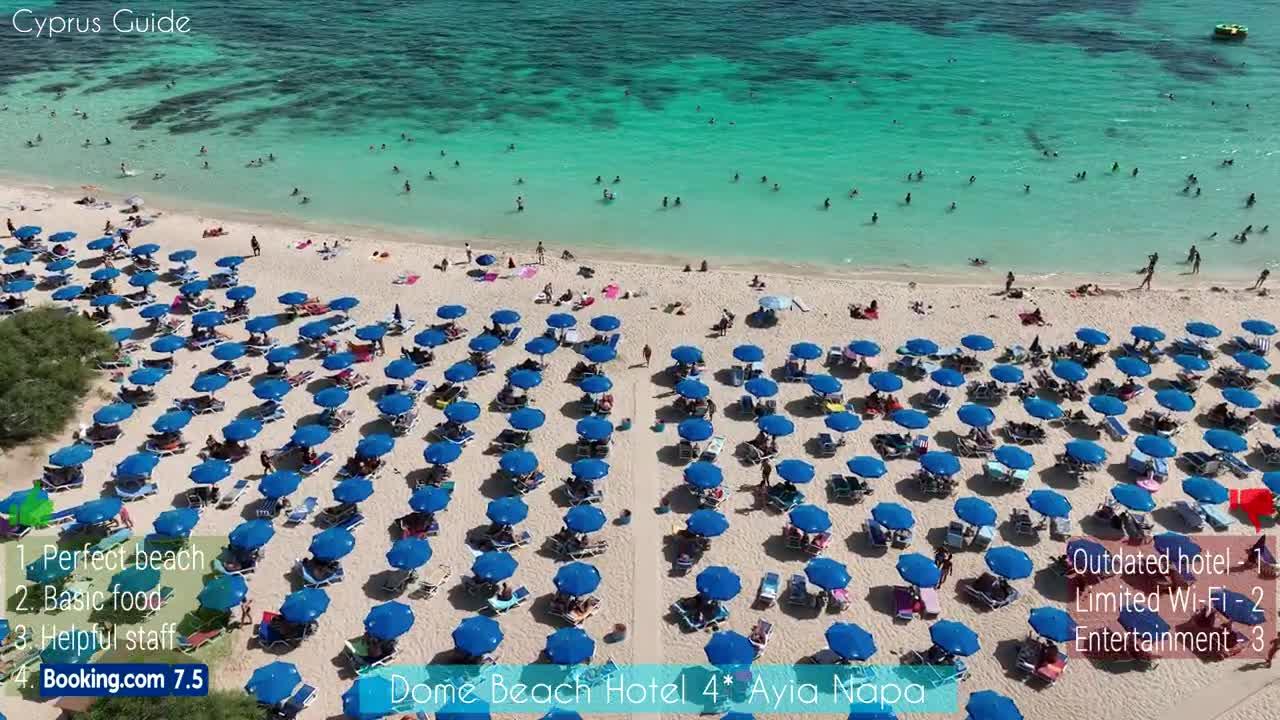 Dome Beach Hotel Ayia Napa | Pros and Cons | Cyprus