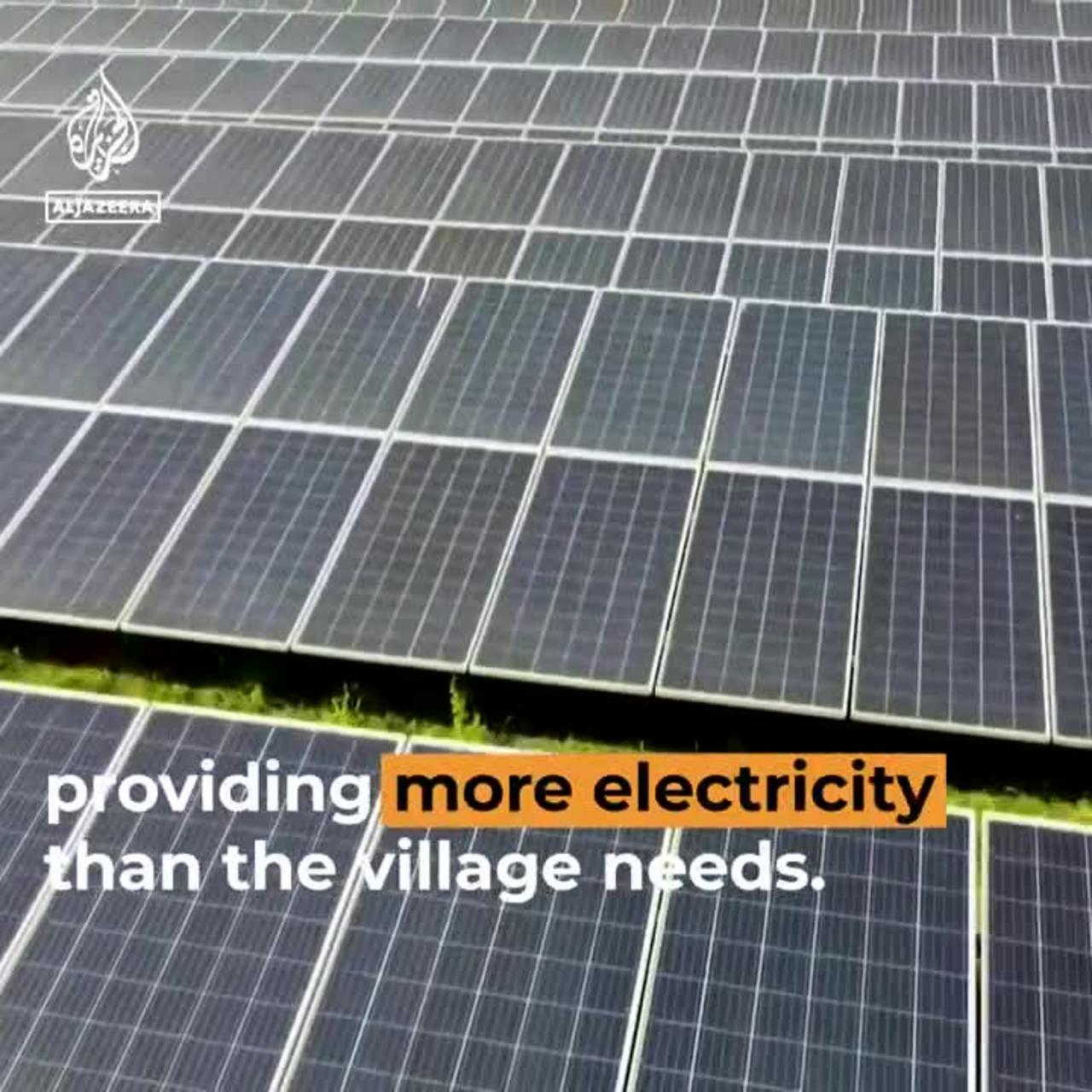 This Indian village is the first to run only on solar power | Al Jazeera Newsfeed