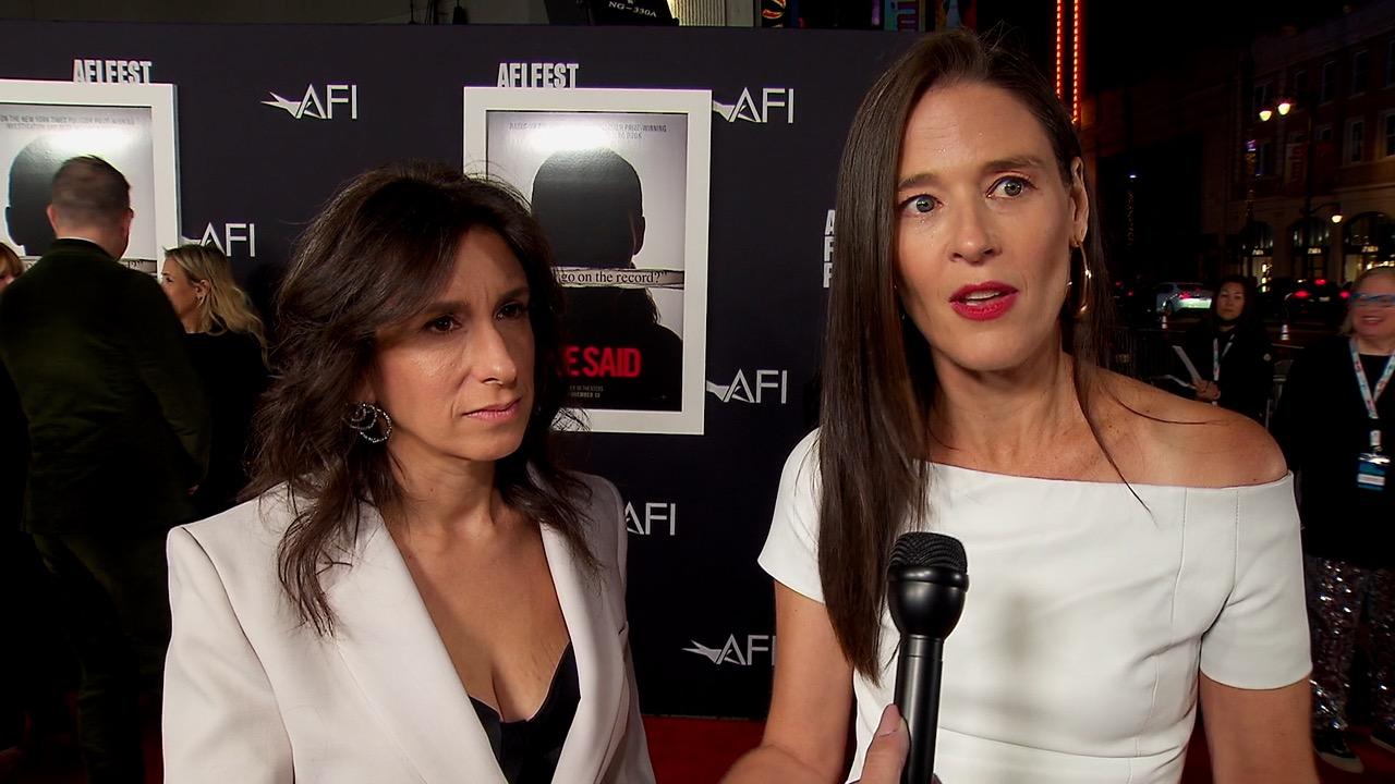 She Said AFI Fest premiere Jodi Kantor and Megan Twohey Interview Interview