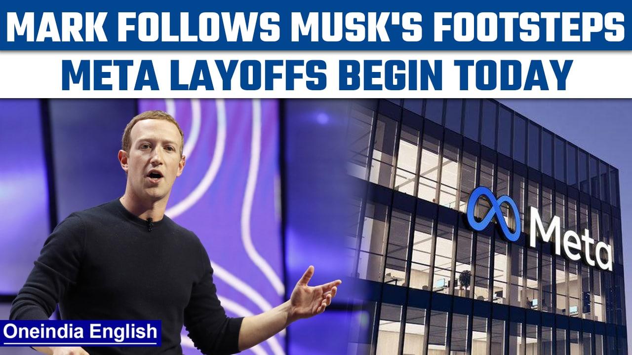 Meta layoffs: Zuckerberg confirms vast layoffs to begin today | Oneindia News *International