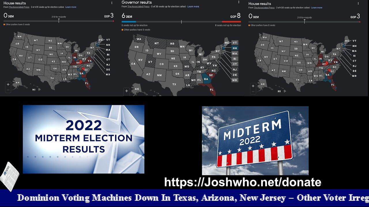 Live Midterm Election Maps - Election Results 2022