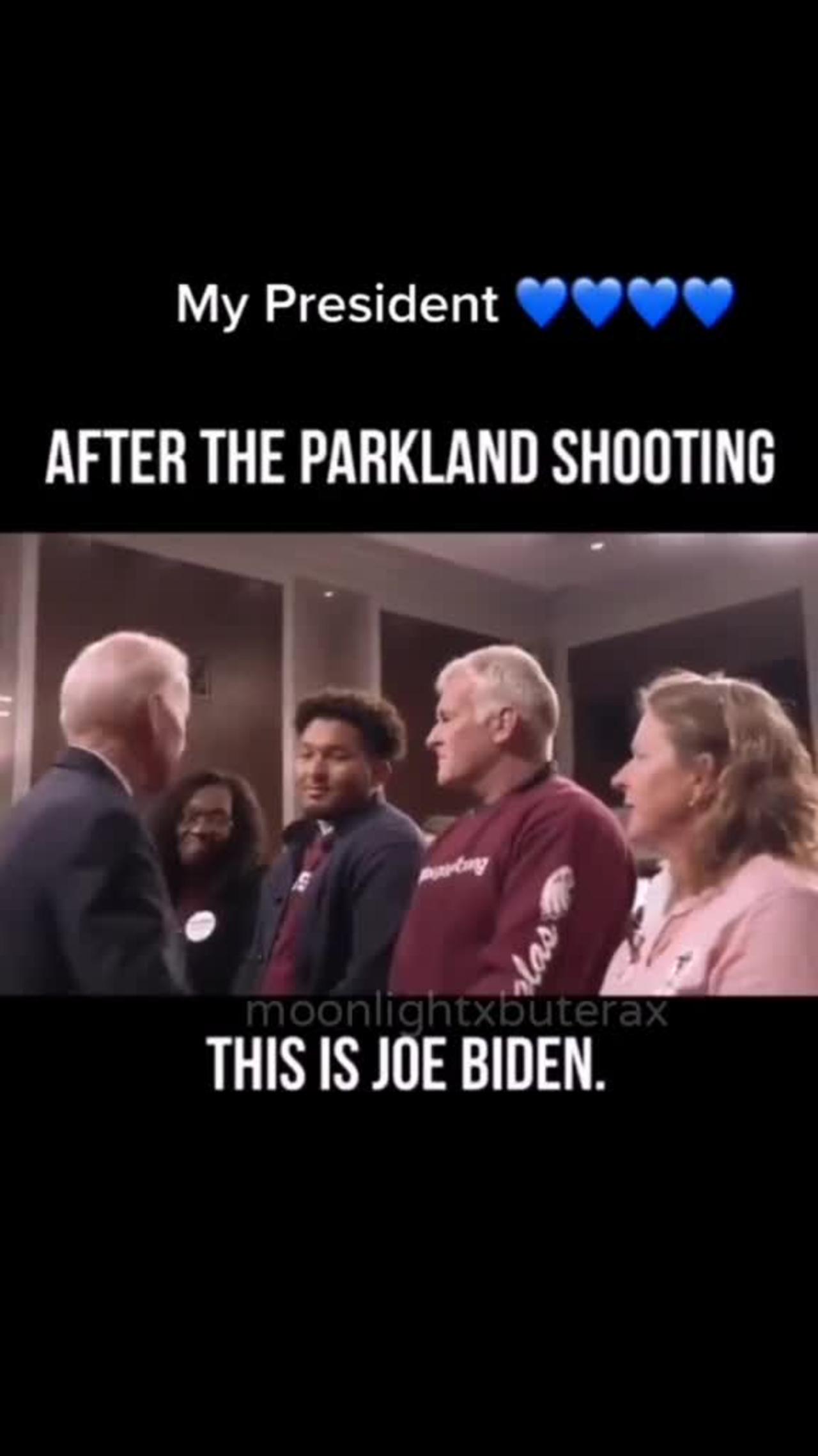 My president after the Parkland shooting