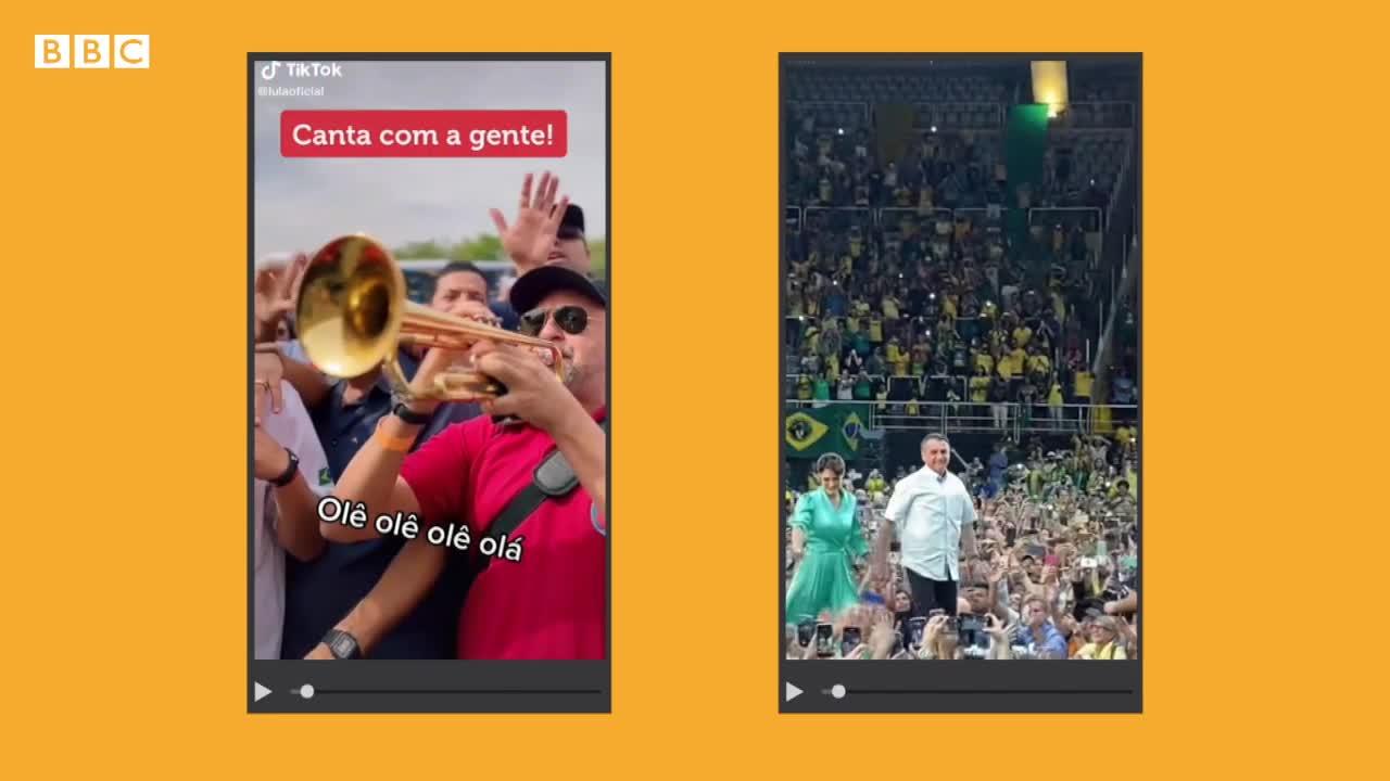 Brazil election_ Bolsonaro and Lula go into social media overdrive ahead of voting - BBC News