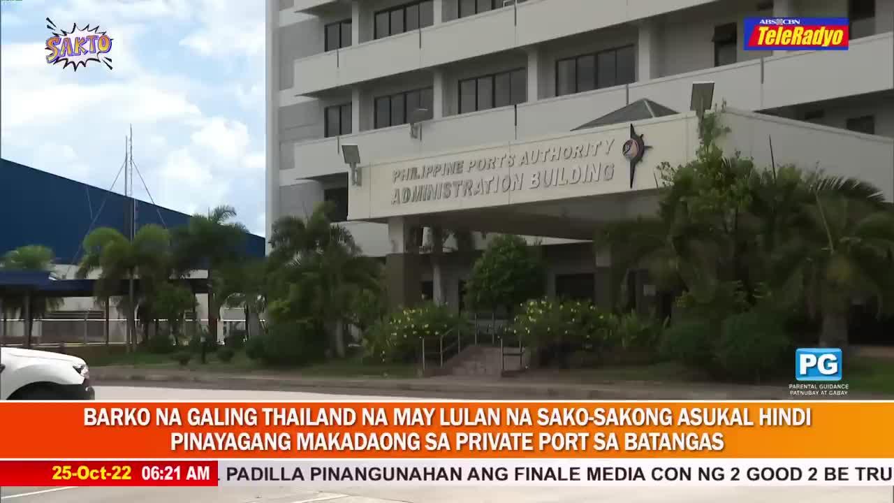 Sako Sakong Asukal Mula Thailand Hinarang Sa One News Page Video 9526