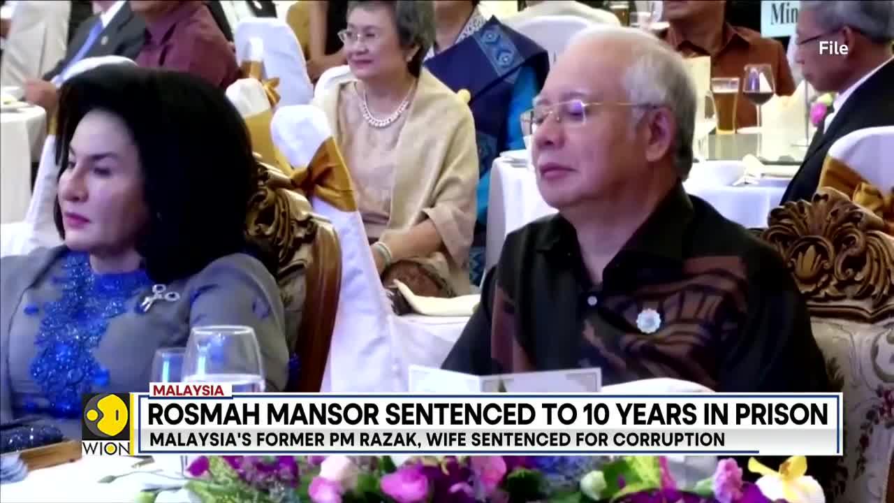 Malaysia's former PM Najib Razak's wife gets 10 years jail for corruption| Latest English News| WION