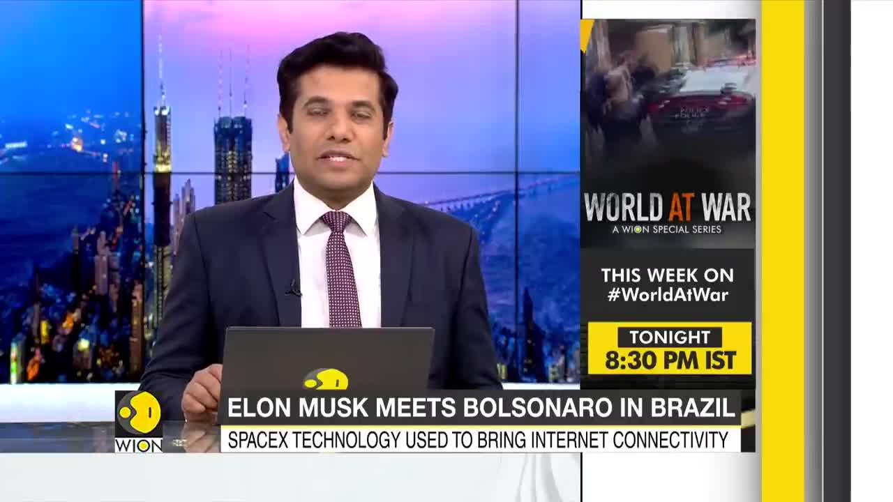 Elon Musk meets Brazilian President Jair Bolsonaro, Amazon connectivity projects on agenda