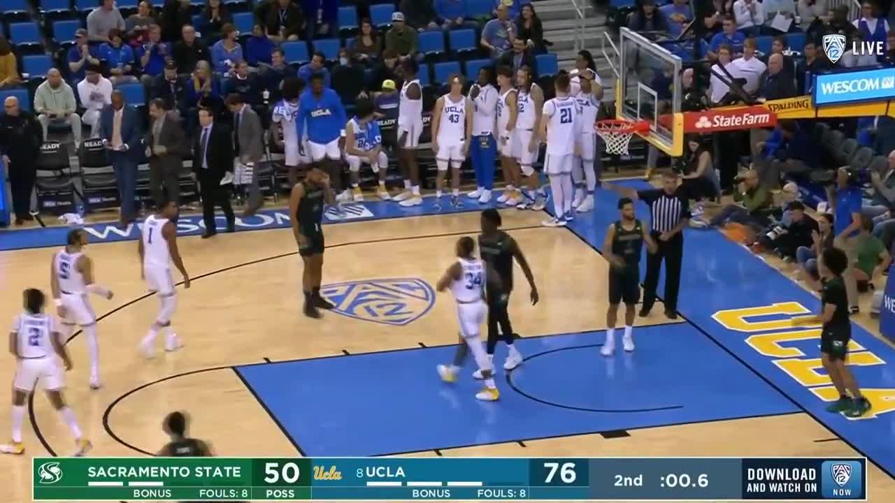 No. 8 UCLA vs. Sacramento State _ Game Highlights _ Men's College Basketball _ 2022-23 Season