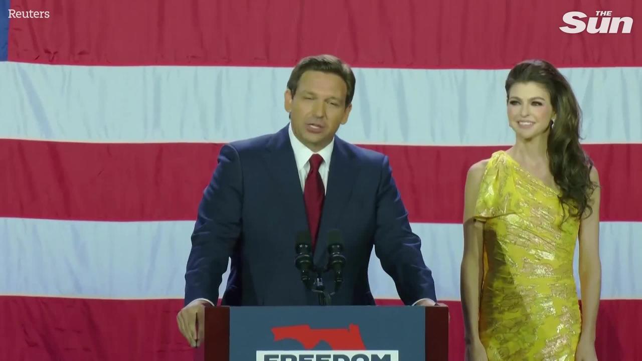"I have only begun to fight": DeSantis wins Florida in 'easy' re-election victory
