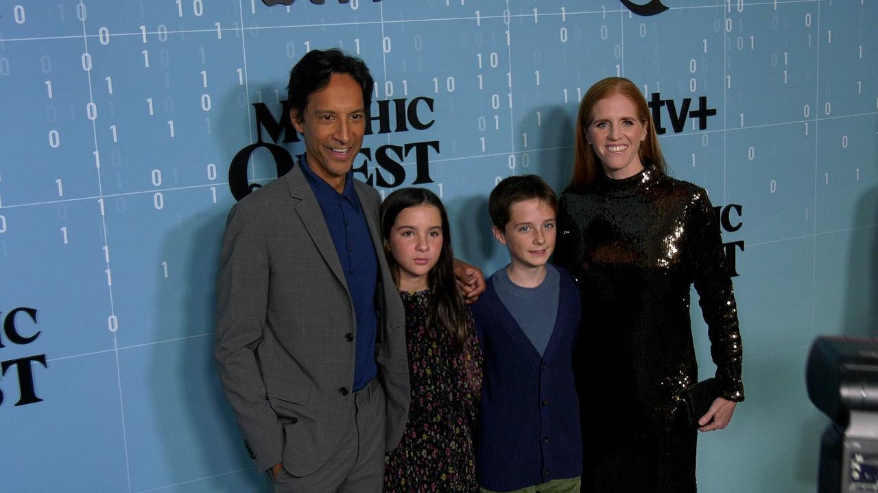 Danny Pudi attends Apple TV+'s 'Mythic Quest' season 3 premiere in Los Angeles