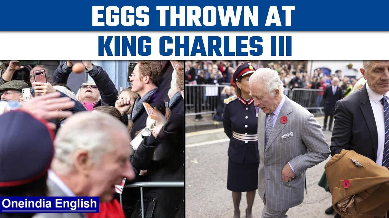 Britain: Eggs were thrown at King Charles III during a walkabout in York, Watch Video | *News