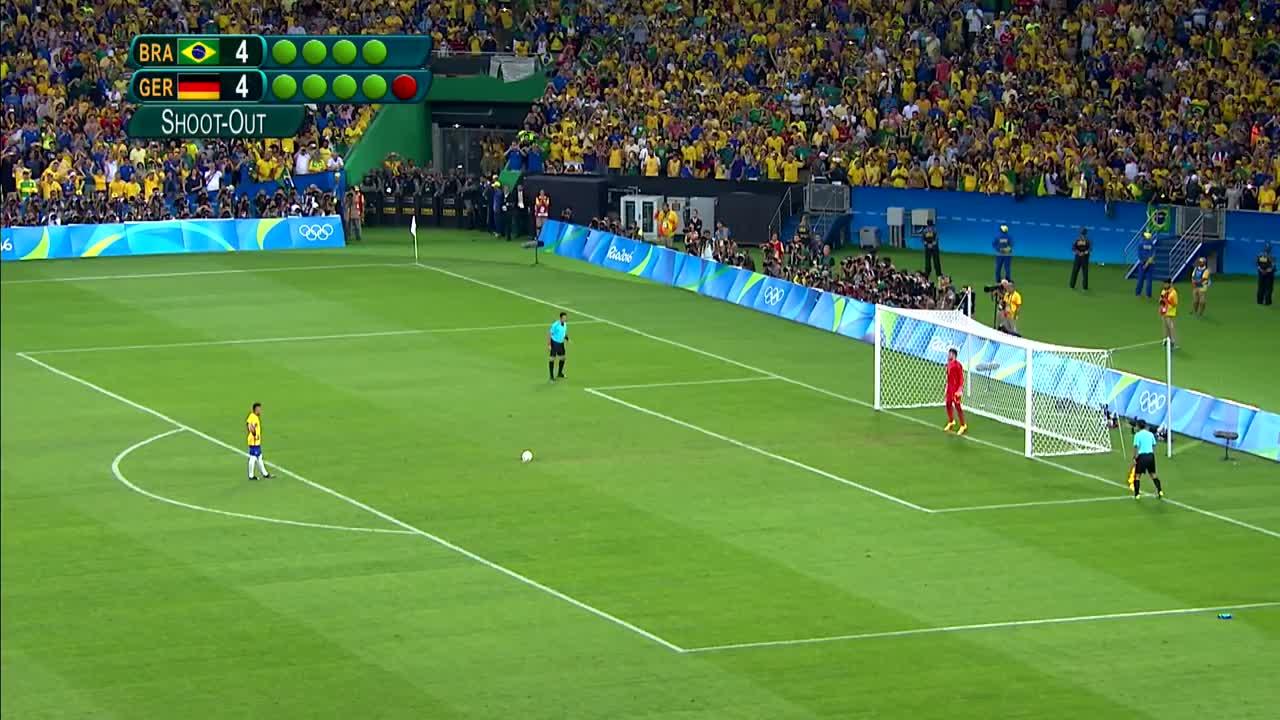 Neymar penalty seals gold for hosts | Rio 2016 Olympic Games