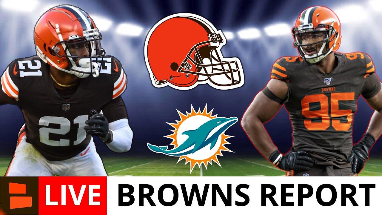 LIVE Cleveland Browns Report: IMPORTANT Denzel Ward Injury News + Q&A