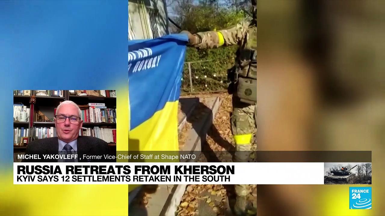Russia's retreat from Kherson marks 'unmitigated disaster' for Vladimir Putin