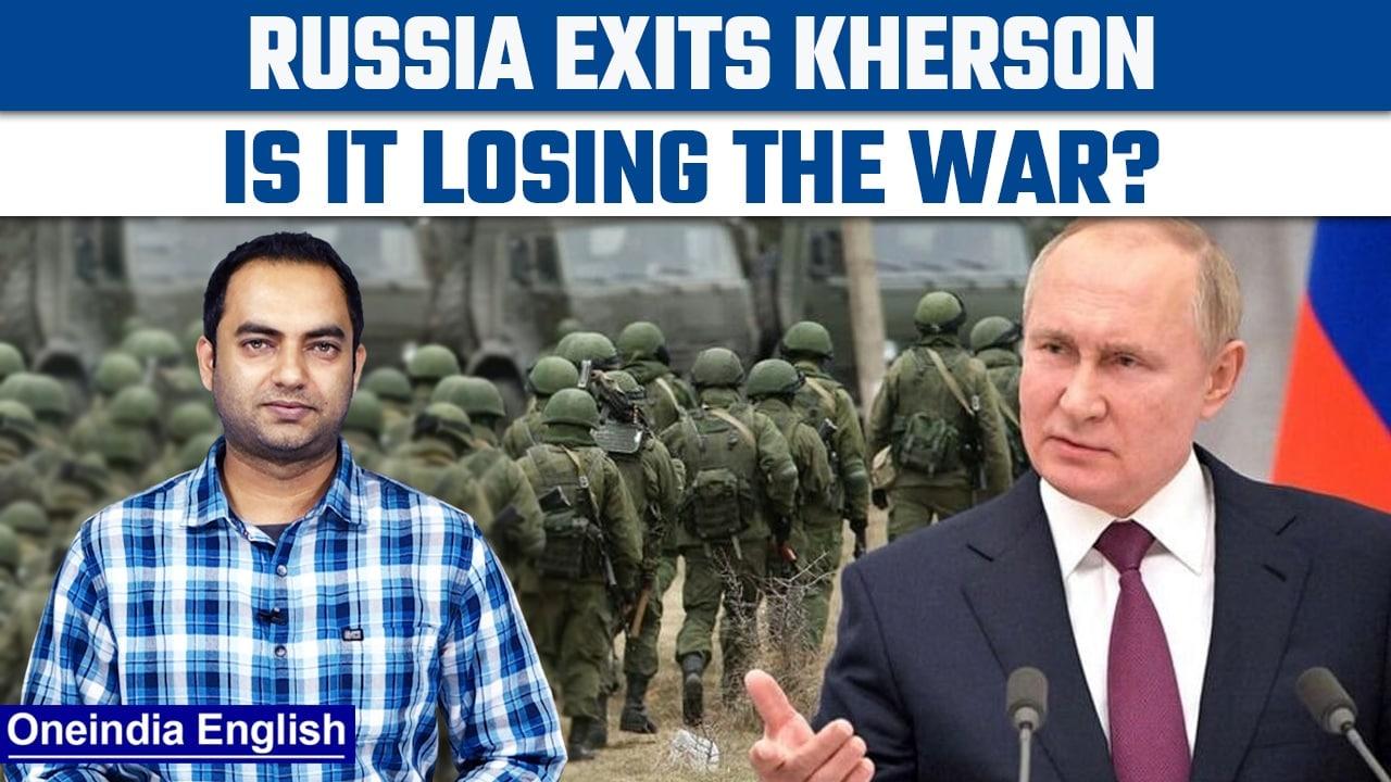 In a vital turn, Russia orders its troops to retreat from Kherson city | Oneindia News*Explainer