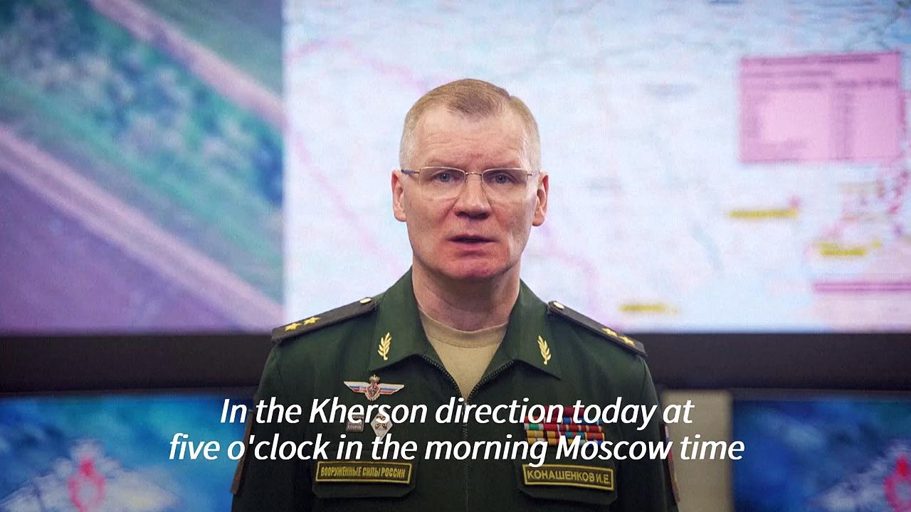 Russia says completed retreat in Ukraine's Kherson region