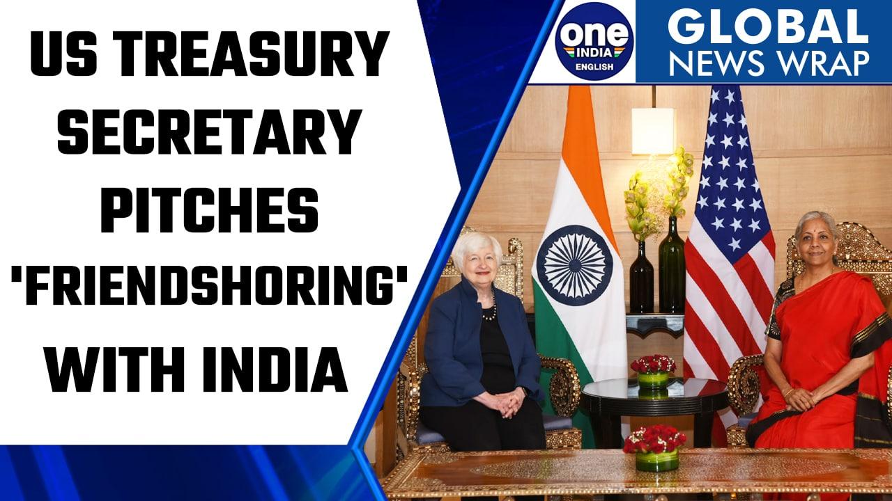 US Treasury secy Janet Yellen is on her first visit to India, pitches ‘friendshoring’| Oneindia News