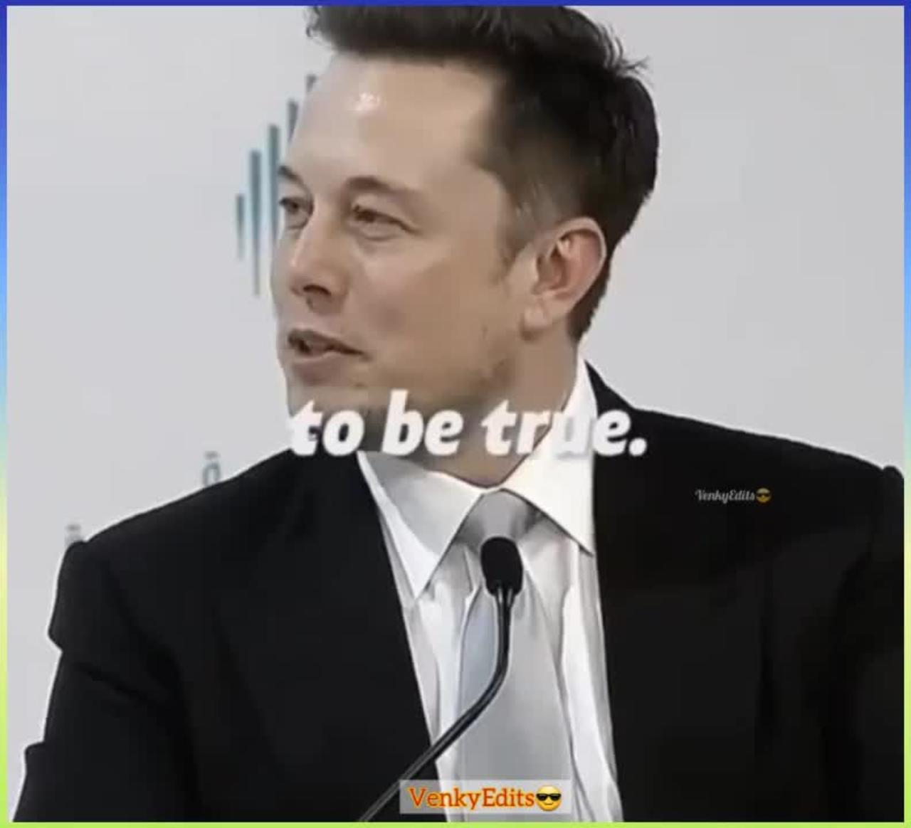 Elon Musk Motivation/Inspiration WhatsApp Status Video