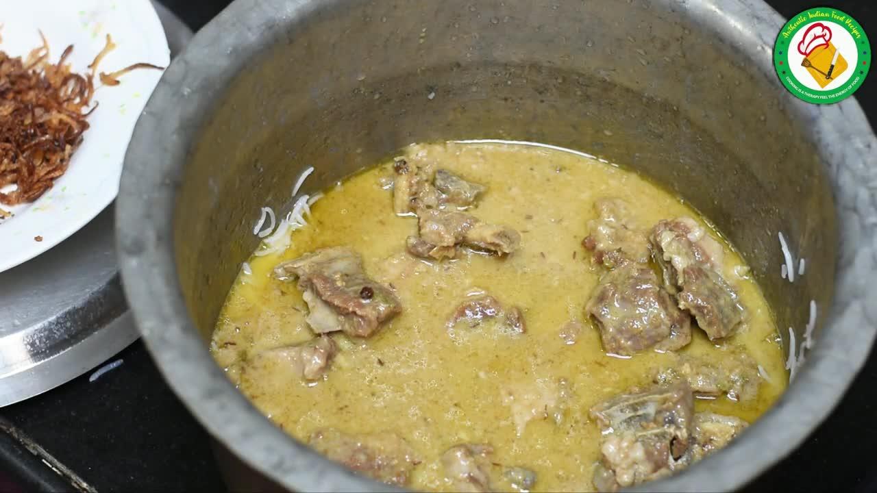 Authentic Indian Food Recipes KANPUR KI MUTTON BIRYANI