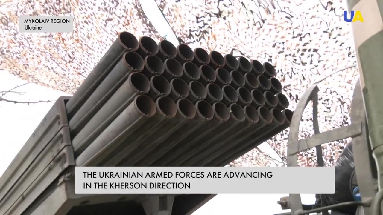Artillery of the Armed Forces of Ukraine on duty, report from the front line in the Kherson region