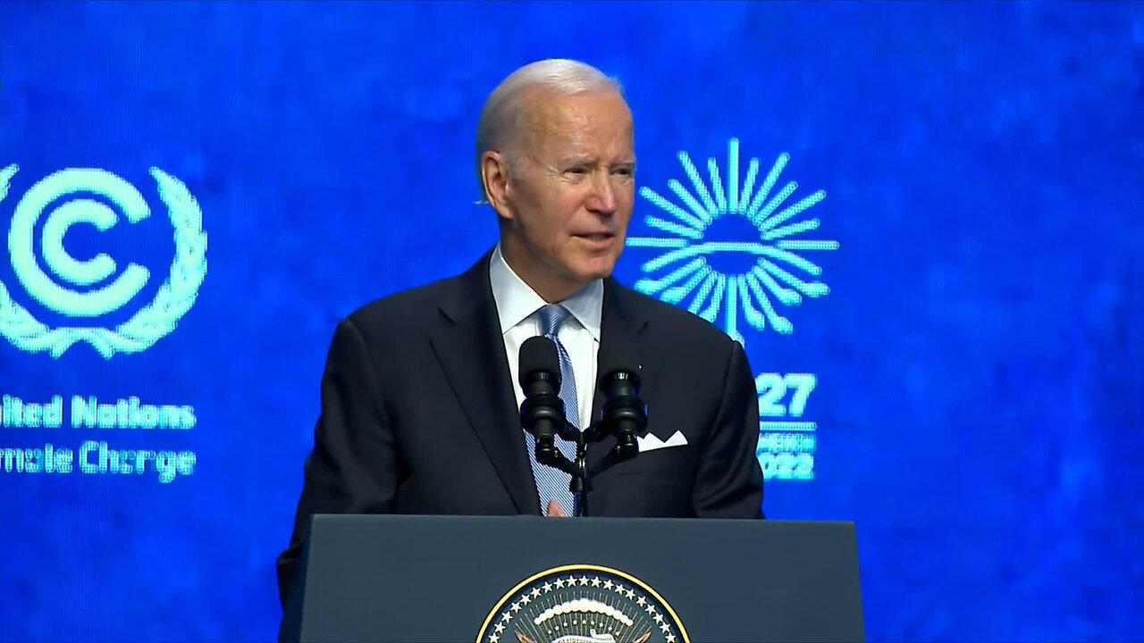 President Biden calls for all major nations to align on climate goals