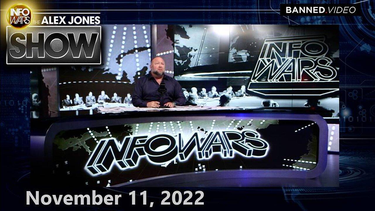 Friday Live Election Coverage MUST-WATCH! Alex Jones & Special Guests to Lay Out OVERWHELMING Evidence of Deep State Fraud! 