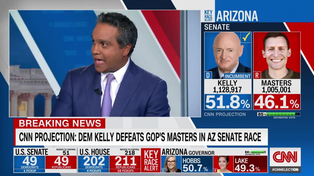 Analysis: Why Mark Kelly's projected win in Arizona is an 'extraordinary development'