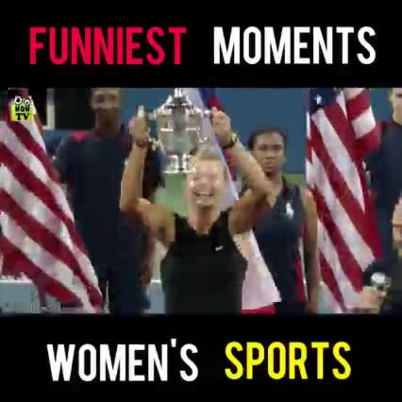 Funny Moments In Women's Sports‼️