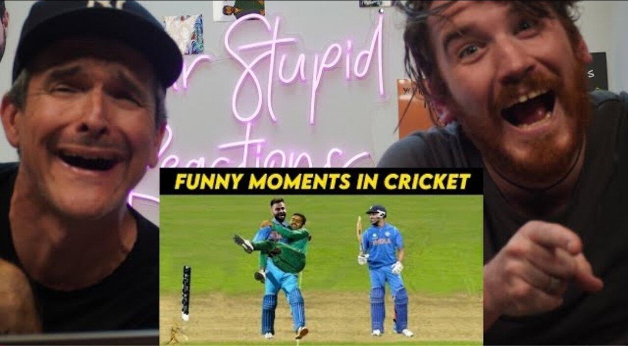 20 funny moments in cricket, history reactions