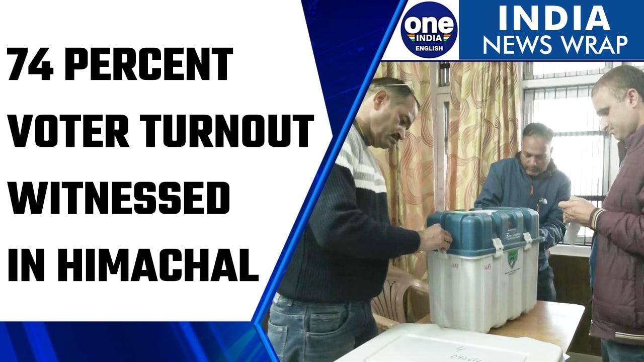 Himachal Pradesh witnesses over 74 percent voter turnout | Oneindia News *News