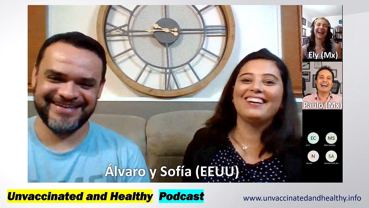 Podcast No Vacunados y Sanos – Episodio 0014 – Álvaro y Sofía (En Vivo) – 09 Nov 2022